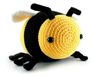 como fazer amigurumi abelha 2
